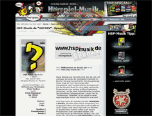 Tablet Screenshot of hsp-musik.de